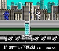 une photo d'Ã©cran de Bad Dudes VS Dragon Ninja sur Nintendo Nes